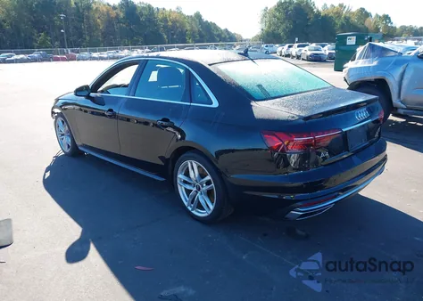 2022 Audi A4 Premium Plus 45 Tfsi S Line Quattro S Tronic из США, поврежденный, VIN WAUEAAF47NN008218
